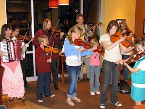 Strings in the Schools at Borders Bookstore Cafe