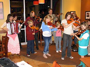 Strings in the Schools at Borders Bookstore Cafe