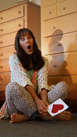 Mary Kay Aufrance sings her song Amanda in the music video