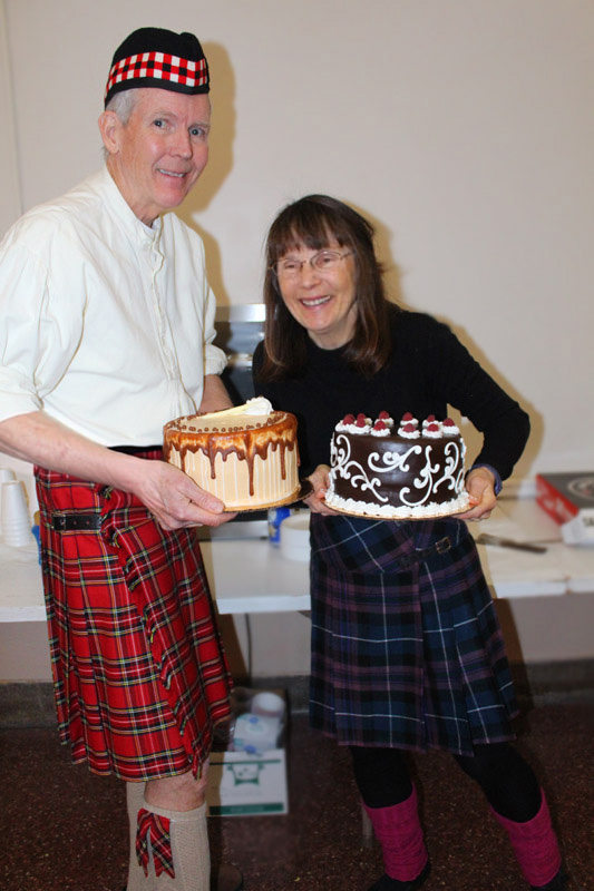 Tom and Mary Kay Aufrance at the Burns Soiree