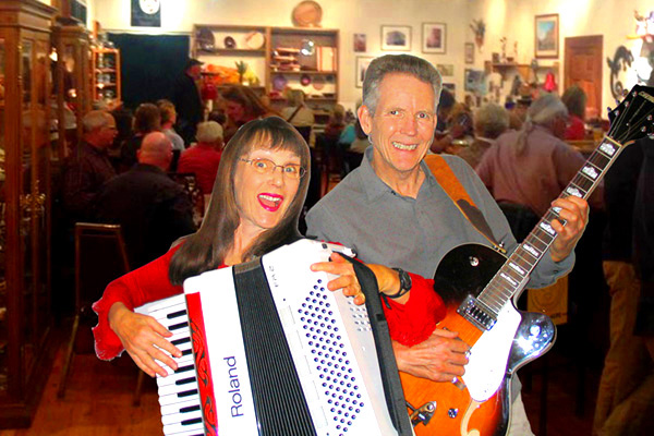 Tom and Mary Kay Aufrance accordion and guitar