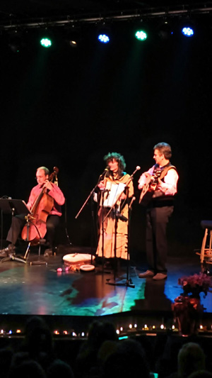 Tom and Mary Kay Aufrance on stage performing Morrisons Jig