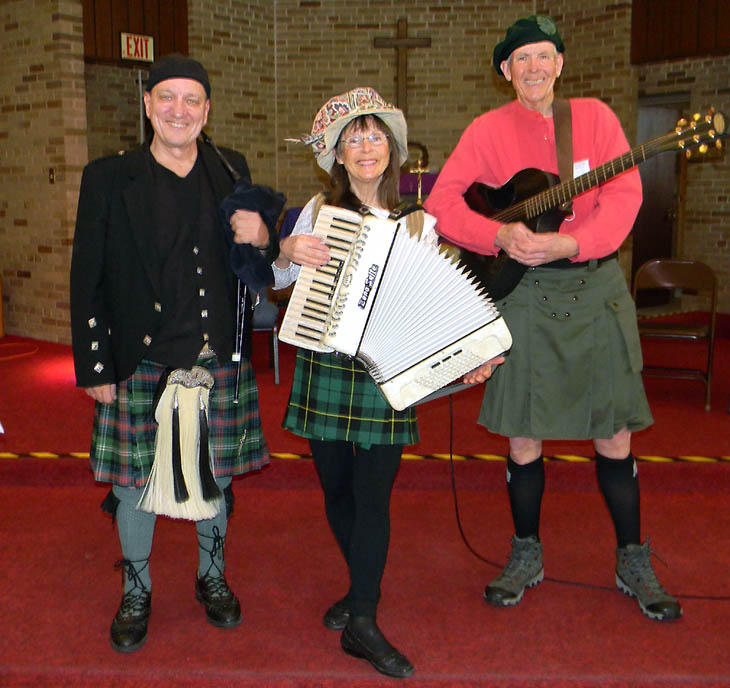 Pierre Ogea entertainer with Tom and Mary Kay